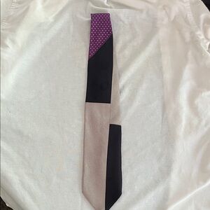 Stylish Purple and Black Men's Tie by Ondee